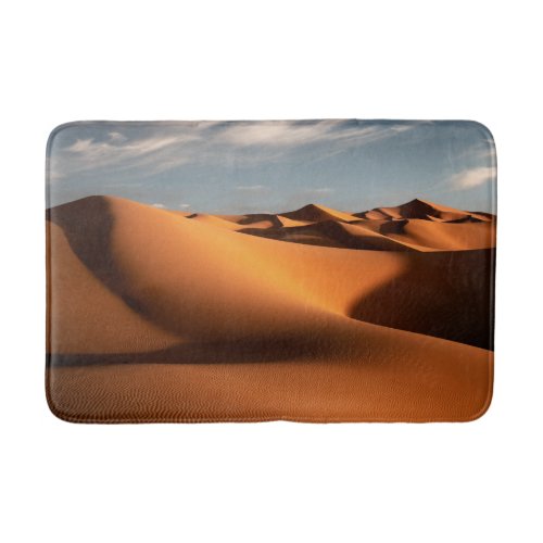 Deserts  Erg Chebbi Dunes Morocco Bath Mat
