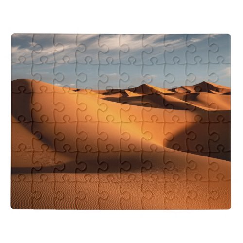 Deserts  Erg Chebbi Dunes Morocco Jigsaw Puzzle