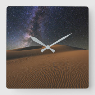 Deserts Gobi Desert, Mongolia Square Wall Clock