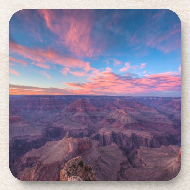 Deserts | Hopi Point Grand Canyon Arizona Beverage Coaster (Front)