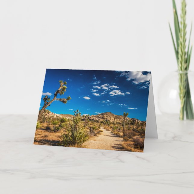 Deserts | Joshua Tree National Park Card (Front)