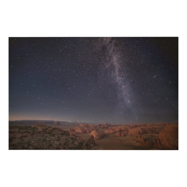 Deserts | Kayenta  Monument Valley Arizona Wood Wall Art (Front)