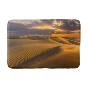 Deserts Landscape of Sand Dunes Bath Mat
