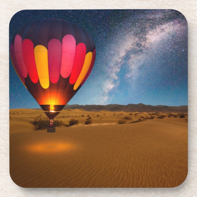 Deserts | Mesquite Dunes Death Valley Beverage Coaster (Front)