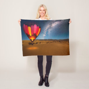 Deserts   Mesquite Dunes Death Valley Fleece Blanket