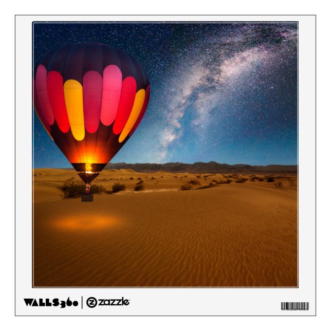 Deserts | Mesquite Dunes Death Valley Wall Decal (Front)