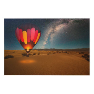 Deserts   Mesquite Dunes Death Valley Wood Wall Art