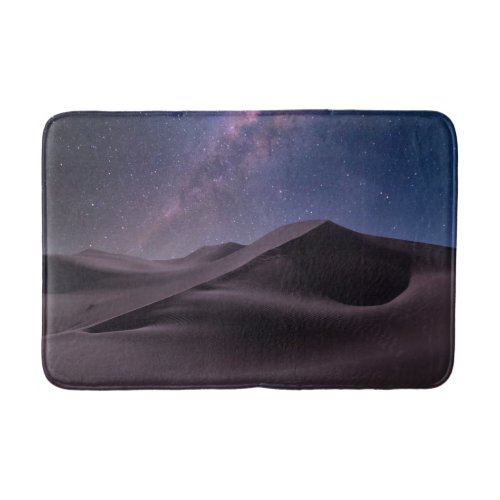 Deserts  Milky Way Starry Sky Sand Dune Dubai Bath Mat