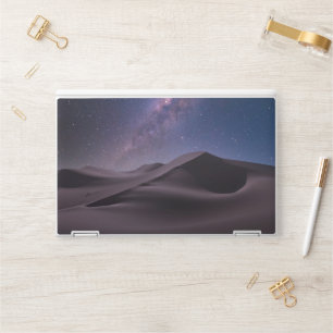 Deserts Milky Way Starry Sky Sand Dune Dubai HP Laptop Skin