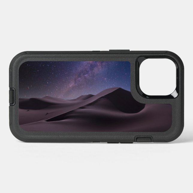 Deserts | Milky Way Starry Sky Sand Dune Dubai Otterbox iPhone Case (Back Horizontal)