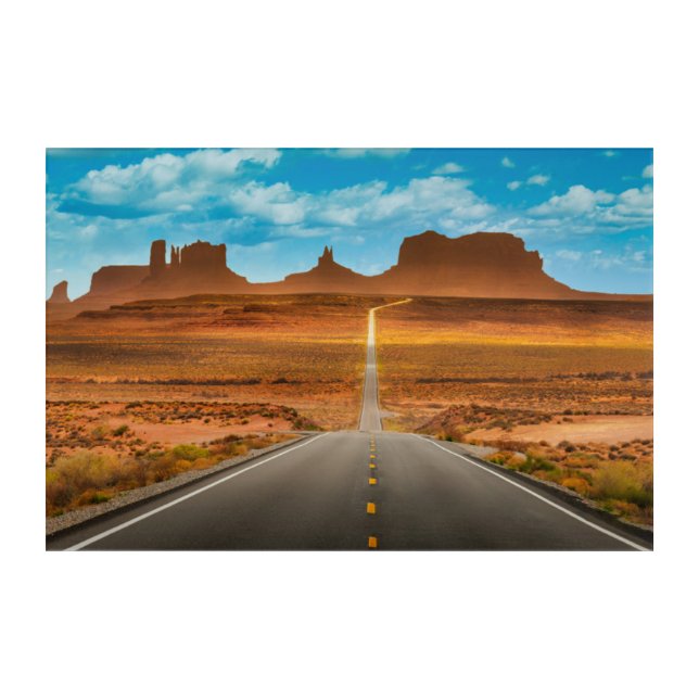 Deserts | Monument Valley, Utah Acrylic Print (Front)