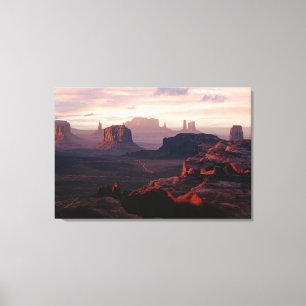 Deserts Monument Valley Utah-Ariziona Canvas Print