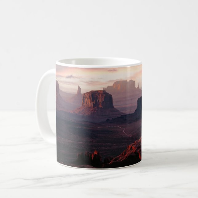 Deserts | Monument Valley Utah-Ariziona Coffee Mug (Front Left)