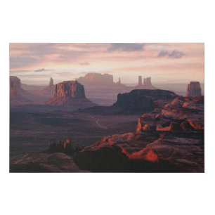 Deserts Monument Valley Utah-Ariziona Faux Canvas Print