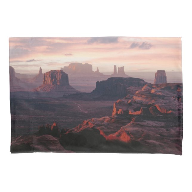 Deserts | Monument Valley Utah-Ariziona Pillow Case (Front)
