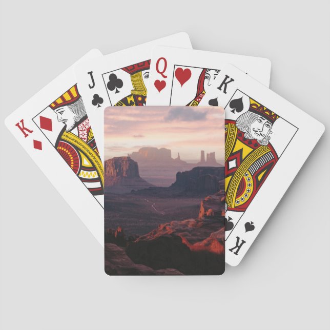 Deserts | Monument Valley Utah-Ariziona Poker Cards (Back)