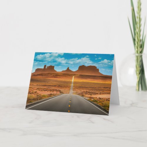 Deserts  Monument Valley Utah Card