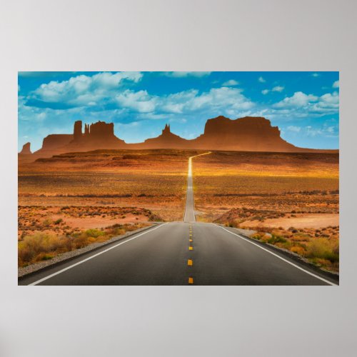 Deserts  Monument Valley Utah Poster