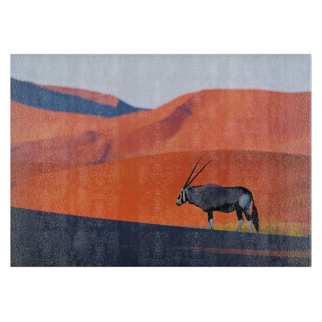 Deserts | Namib Desert Oryx Cutting Board (Front)