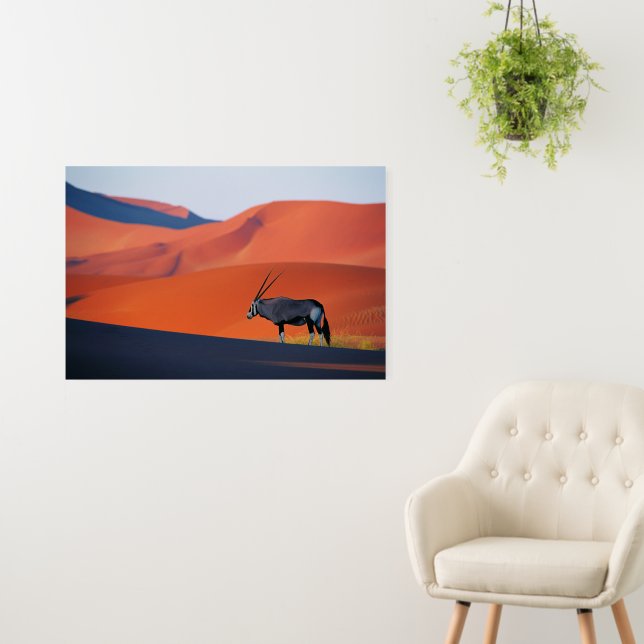 Deserts | Namib Desert Oryx Foam Board (In Situ (Wall))
