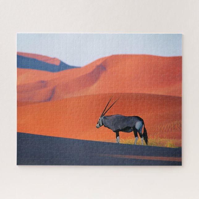Deserts | Namib Desert Oryx Jigsaw Puzzle (Horizontal)