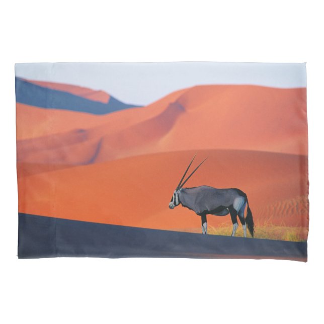 Deserts | Namib Desert Oryx Pillow Case (Front)