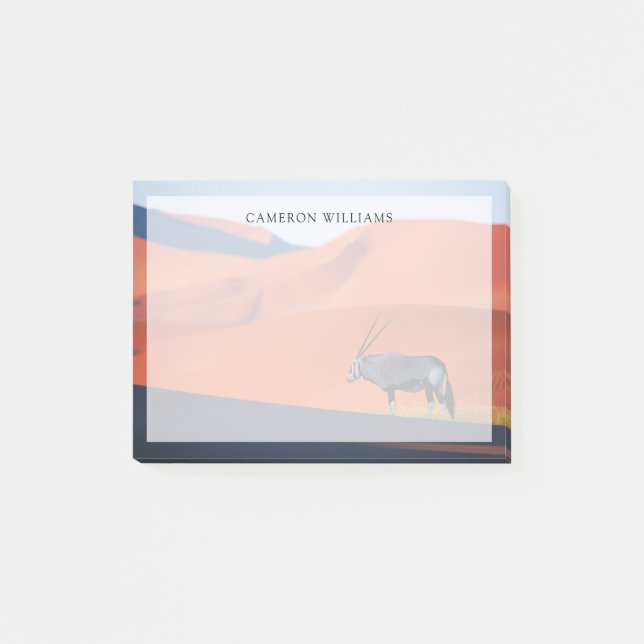 Deserts | Namib Desert Oryx Post-it Notes (Front)