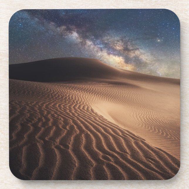 Deserts | Ordos City Mongolia China Beverage Coaster (Front)