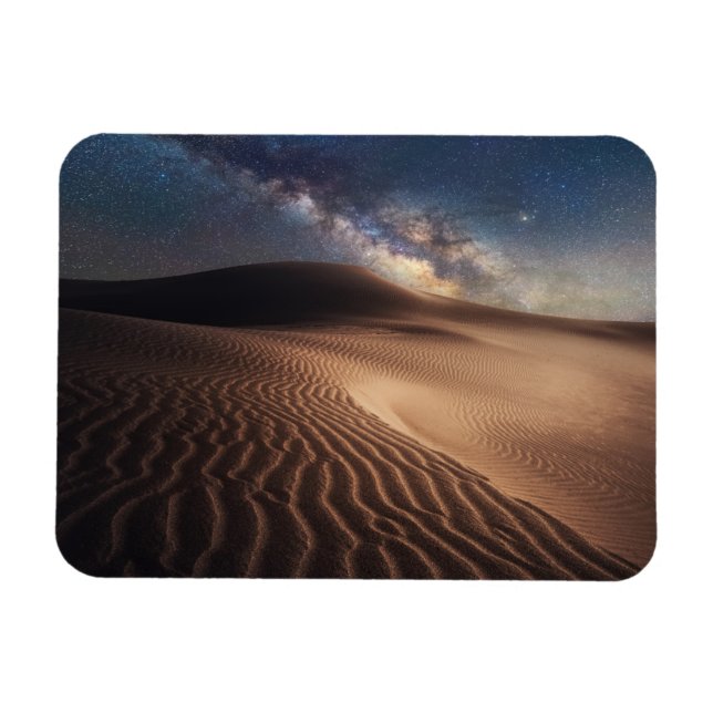 Deserts | Ordos City Mongolia China Magnet (Horizontal)