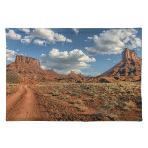Deserts Professor Valley Near Moab, Utah Cloth Placemat