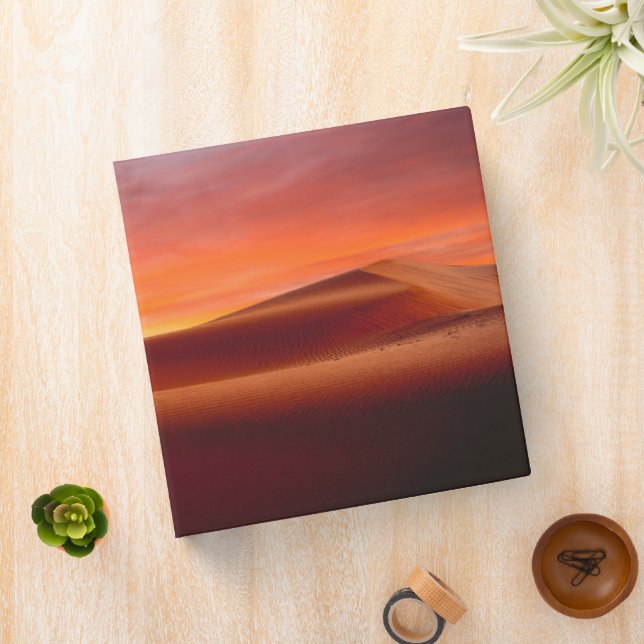 Deserts | Rolling Desert Landscape 3 Ring Binder (In Situ)