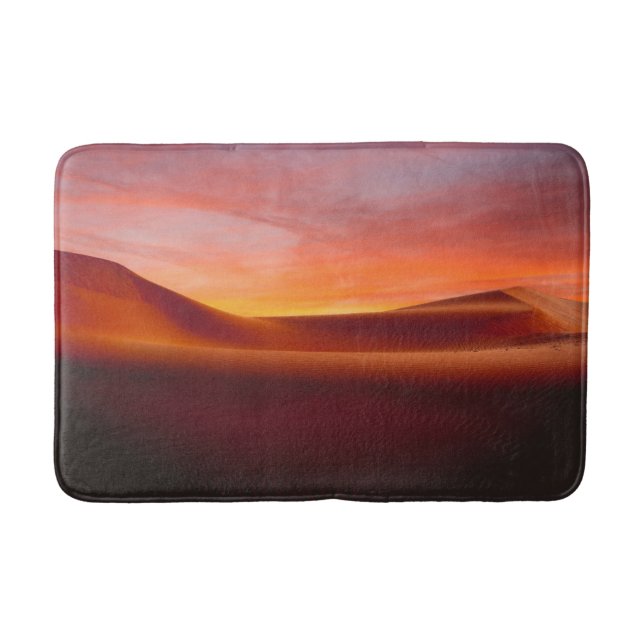 Deserts | Rolling Desert Landscape Bath Mat (Front)