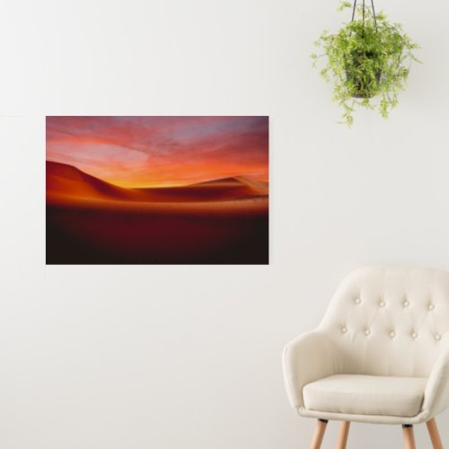 Deserts  Rolling Desert Landscape Foam Board