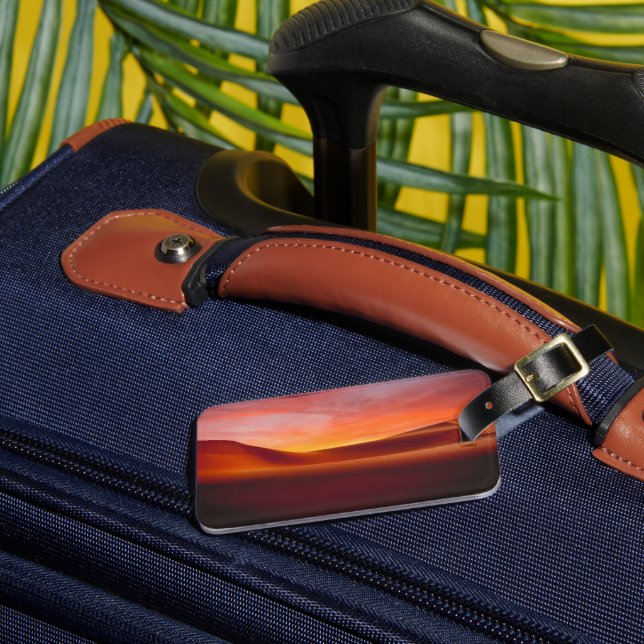 Deserts | Rolling Desert Landscape Luggage Tag (Front Insitu 3)