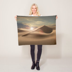 Deserts Rub al Khali Fleece Blanket