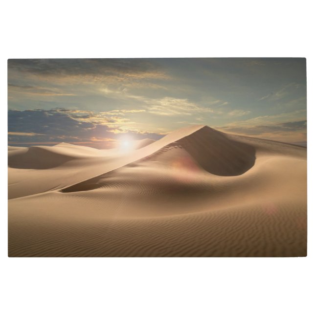 Deserts | Rub al Khali Metal Print (Front)