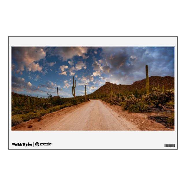 Deserts | Saguaro National Park Arizona Wall Decal (Front)