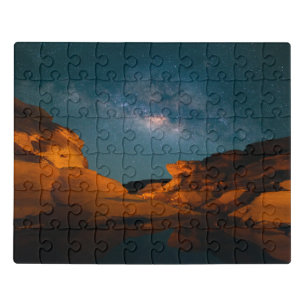Deserts   Sam Pan Bok Night time Thailand Jigsaw Puzzle