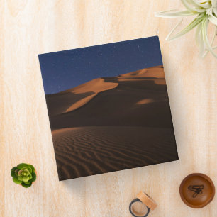 Deserts   Sand Dune Galaxy 3 Ring Binder
