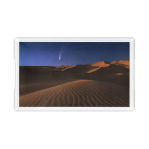 Deserts   Sand Dune Galaxy Acrylic Tray