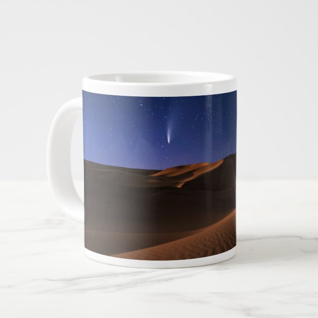 Deserts | Sand Dune Galaxy Giant Coffee Mug (Front Left)