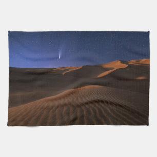 Deserts Sand Dune Galaxy Kitchen Towel