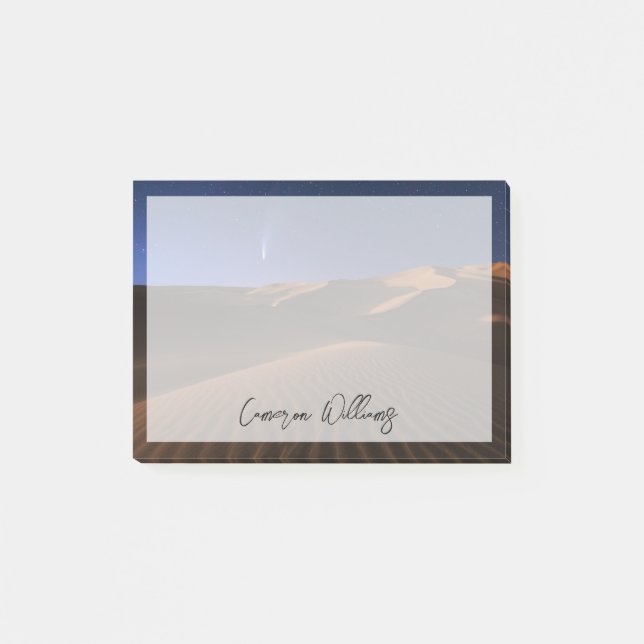 Deserts | Sand Dune Galaxy Post-it Notes (Front)