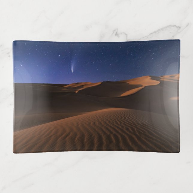 Deserts | Sand Dune Galaxy Trinket Tray (Front)