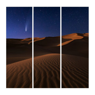 Deserts   Sand Dune Galaxy Triptych