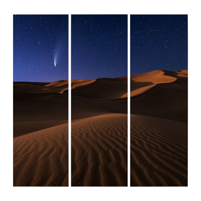 Deserts | Sand Dune Galaxy Triptych (Front)