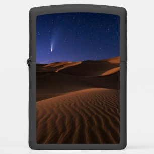 Deserts   Sand Dune Galaxy Zippo Lighter