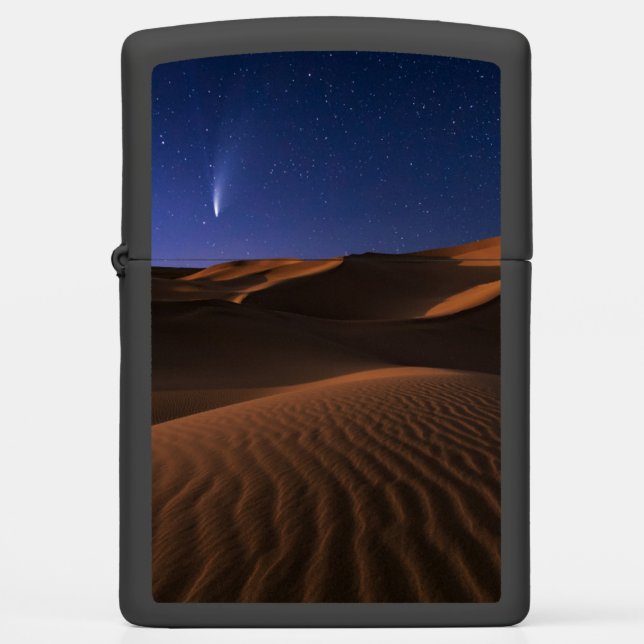 Deserts | Sand Dune Galaxy Zippo Lighter (Front)
