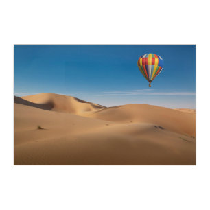 Deserts   Sand Dunes in the Dubai Desert Acrylic Print