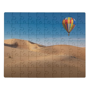 Deserts Sand Dunes in the Dubai Desert Jigsaw Puzzle